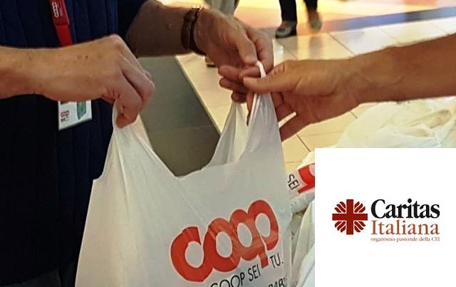Coop alleanza 3.0 sostiene Caritas anche in Sicilia, con oltre 80 mila euro in buoni spesa