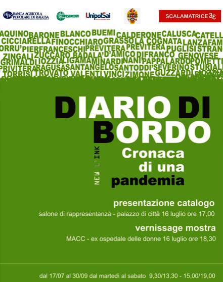 "Diario di bordo. Cronaca di una pandemia”. Un catalogo e una mostra al MACC delle opere di 43 artisti, sabato 16 luglio