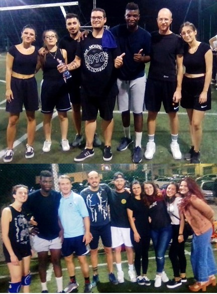 Sprar “Guzzanti” di Mineo: sport e integrazione, con Miguel dal Camerun