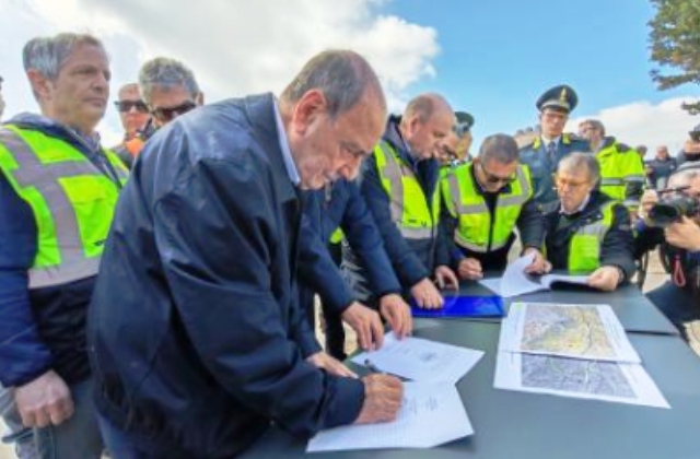 Ciclone Harry e frana a Niscemi, pubblicato il decreto per i ristori alle imprese danneggiate