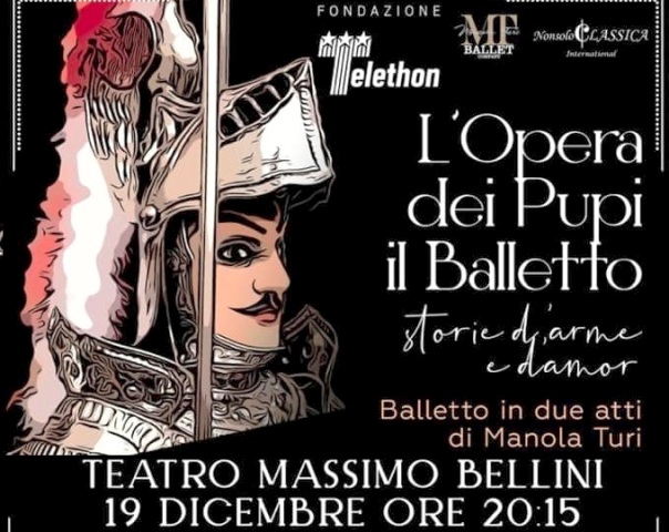 Telethon Catania festeggia 10 anni al Teatro "Bellini", il 19 dicembre, con l’Opera dei Pupi