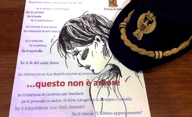 Ancora un intervento provvidenziale di Polizia di Stato contro incessante violenza su donne