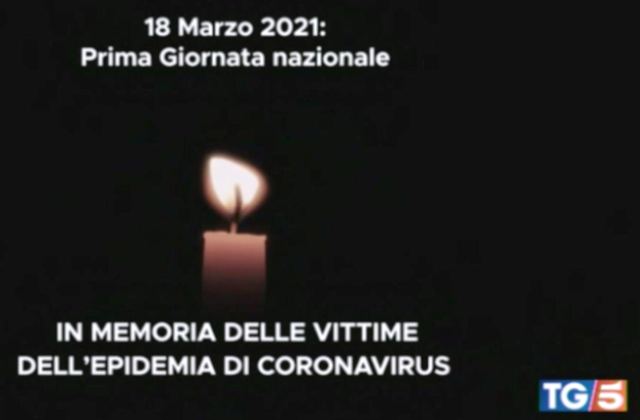 18 marzo, prima Giornata nazionale in memoria delle vittime dell'epidemia di Covid