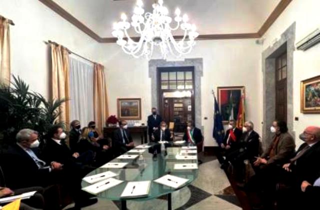 Marsala, il governatore Musumeci in visita al Comune: «Governo vicino a comunità locali»
