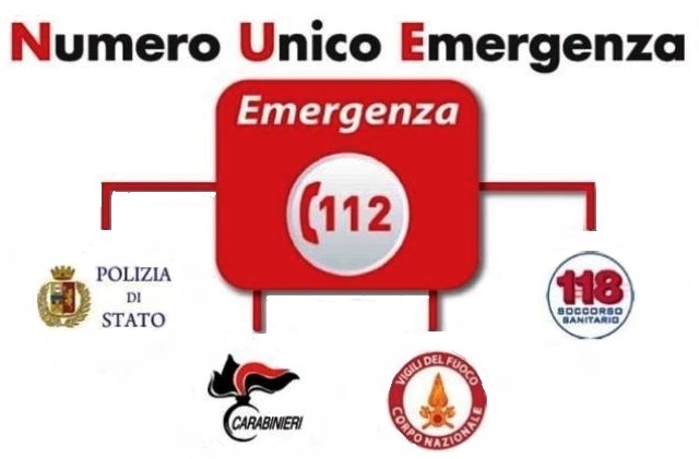 Il 112, Numero Unico di Emergenza Europeo, in Itali è attivo in 11 regioni , tra le quali la Sicilia 
