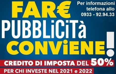 SCONTO 50 X CENTO DETRAZIONE PUBBLICITA